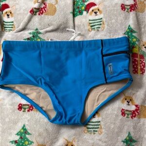 Sugar Blue Swim Trunks